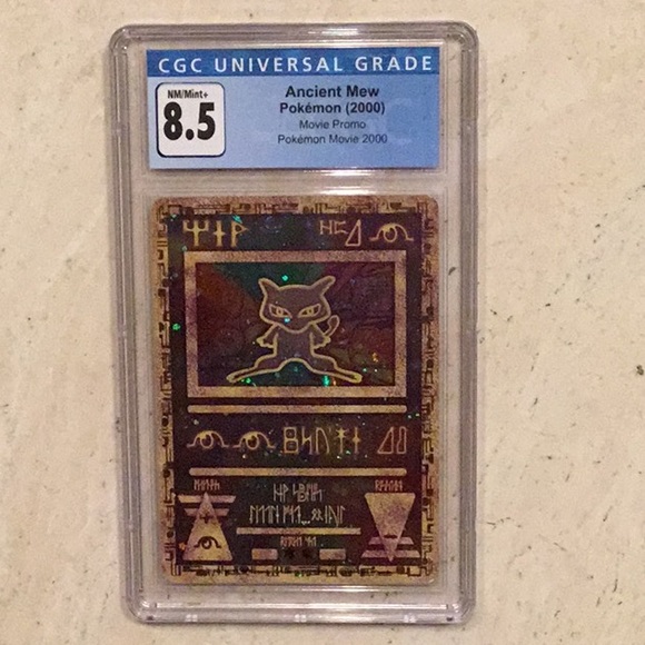 Ancient Mew Pokemon 2000 Holo Movie Promo CGC 8.5 Card Graded - Picture 9 of 10